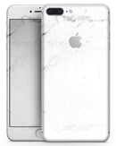 Nuetral Gray and White Marble Surface - Skin-kit for the iPhone 8 or 8 Plus