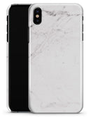 Nuetral Gray and White Marble Surface - iPhone X Clipit Case