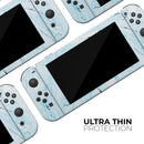 Ocean Blue Textured Marble // Skin Decal Wrap Kit for Nintendo Switch Console & Dock, Joy-Cons, Pro Controller, Lite, 3DS XL, 2DS XL, DSi, or Wii - Vinyl Skin Wrap for Nintendo Switch 2, OLED, Lite, Pro Controller, Wii & Classic Handhelds