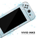 Ocean Blue Textured Marble // Skin Decal Wrap Kit for Nintendo Switch Console & Dock, Joy-Cons, Pro Controller, Lite, 3DS XL, 2DS XL, DSi, or Wii - Vinyl Skin Wrap for Nintendo Switch 2, OLED, Lite, Pro Controller, Wii & Classic Handhelds