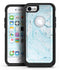 Ocean Blue Textured Marble - iPhone 7 or 8 OtterBox Case & Skin Kits