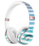 Ocean WaterColor Ombre Stripes Full-Body Skin Kit for the Beats by Dre Solo 3 Wireless Headphones