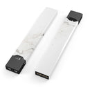 Off-White Grunge Marble Surface - Premium Decal Protective Skin-Wrap Sticker compatible with the Juul Labs vaping device