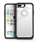 Off-White Grunge Marble Surface - iPhone 7 or 7 Plus Commuter Case Skin Kit