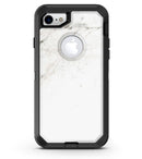 Off-White Grunge Marble Surface - iPhone 7 or 8 OtterBox Case & Skin Kits