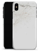 Off-White Grunge Marble Surface - iPhone X Clipit Case