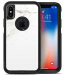 Off-White Grunge Marble Surface - iPhone X OtterBox Case & Skin Kits