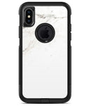 Off-White Grunge Marble Surface - iPhone X OtterBox Case & Skin Kits