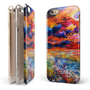 Oil Painted Meadow iPhone 6/6s or 6/6s Plus 2-Piece Hybrid INK-Fuzed Case