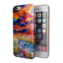 Oil Painted Meadow iPhone 6/6s or 6/6s Plus 2-Piece Hybrid INK-Fuzed Case