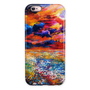 Oil Painted Meadow iPhone 6/6s or 6/6s Plus 2-Piece Hybrid INK-Fuzed Case
