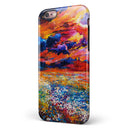 Oil Painted Meadow iPhone 6/6s or 6/6s Plus 2-Piece Hybrid INK-Fuzed Case