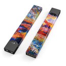 Oil Painted Meadow - Premium Decal Protective Skin-Wrap Sticker compatible with the Juul Labs vaping device
