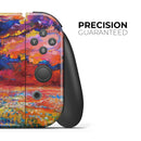 Oil Painted Meadow // Skin Decal Wrap Kit for Nintendo Switch Console & Dock, Joy-Cons, Pro Controller, Lite, 3DS XL, 2DS XL, DSi, or Wii - Vinyl Skin Wrap for Nintendo Switch 2, OLED, Lite, Pro Controller, Wii & Classic Handhelds