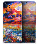 Oil Painted Meadow - Premium Vinyl Skin Decal for Samsung Galaxy S25 Ultra, S24, S23, S22 & All Galaxy S Models