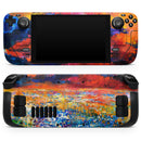 Oil Painted Meadow // Vinyl Skin Wrap for Steam Deck OLED & Steam Deck (LCD) — Soft Matte or Ultra Gloss
