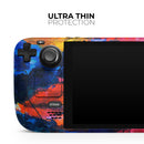 Oil Painted Meadow // Vinyl Skin Wrap for Steam Deck OLED & Steam Deck (LCD) — Soft Matte or Ultra Gloss
