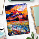 Oil Painted Meadow - Full Body Skin Decal for the Apple iPad Pro 12.9", 11", 10.5", 9.7", Air or Mini (All Models Available)