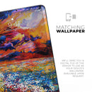 Oil Painted Meadow - Full Body Skin Decal for the Apple iPad Pro 12.9", 11", 10.5", 9.7", Air or Mini (All Models Available)