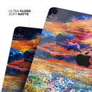 Oil Painted Meadow - Full Body Skin Decal for the Apple iPad Pro 12.9", 11", 10.5", 9.7", Air or Mini (All Models Available)