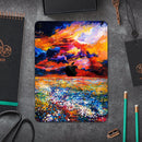 Oil Painted Meadow - Full Body Skin Decal for the Apple iPad Pro 12.9", 11", 10.5", 9.7", Air or Mini (All Models Available)