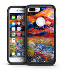 Oil Painted Meadow - iPhone 7 or 7 Plus Commuter Case Skin Kit