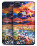 Oil Painted Meadow - Skin-kit for the iPhone 8 or 8 Plus