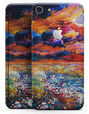 Oil Painted Meadow - Skin-kit for the iPhone 8 or 8 Plus