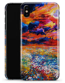 Oil Painted Meadow - iPhone X Clipit Case