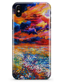 Oil Painted Meadow - iPhone X Clipit Case