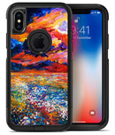 Oil Painted Meadow - iPhone X OtterBox Case & Skin Kits