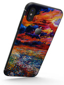 Oil Painted Meadow - iPhone X Skin-Kit