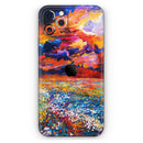 Oil Painted Meadow - Protective Skin Wrap & Decal – Compatible with iPhone SE to iPhone 17 Pro Max (All Models)
