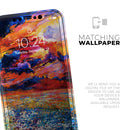 Oil Painted Meadow - Protective Skin Wrap & Decal – Compatible with iPhone SE to iPhone 17 Pro Max (All Models)