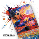 Oil Painted Meadow - Protective Skin Wrap & Decal – Compatible with iPhone SE to iPhone 17 Pro Max (All Models)