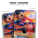 Oil Painted Meadow - Protective Skin Wrap & Decal – Compatible with iPhone SE to iPhone 17 Pro Max (All Models)