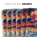 Oil Painted Meadow - Protective Skin Wrap & Decal – Compatible with iPhone SE to iPhone 17 Pro Max (All Models)