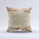 Old Torn Fabric ink-Fuzed Decorative Throw Pillow