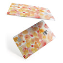 Orange Absorbed Watercolor Texture - Premium Protective Decal Skin-Kit for the Apple Credit Card