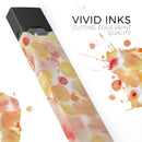 Orange Absorbed Watercolor Texture - Premium Decal Protective Skin-Wrap Sticker compatible with the Juul Labs vaping device