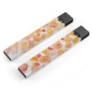 Orange Absorbed Watercolor Texture - Premium Decal Protective Skin-Wrap Sticker compatible with the Juul Labs vaping device