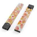 Orange Absorbed Watercolor Texture - Premium Decal Protective Skin-Wrap Sticker compatible with the Juul Labs vaping device