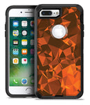 Orange Abstract Geometric Triangles - iPhone 7 Plus/8 Plus OtterBox Case & Skin Kits