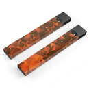 Orange Abstract Geometric Triangles - Premium Decal Protective Skin-Wrap Sticker compatible with the Juul Labs vaping device