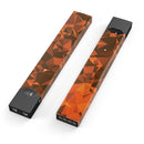 Orange Abstract Geometric Triangles - Premium Decal Protective Skin-Wrap Sticker compatible with the Juul Labs vaping device