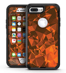 Orange Abstract Geometric Triangles - iPhone 7 Plus/8 Plus OtterBox Case & Skin Kits