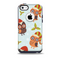Orange Cartoon Winter Owls Skin for the iPhone 5c OtterBox Commuter Case