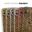 Orange Cheetah Fur Pattern - Protective Skin Wrap & Decal – Compatible with iPhone SE to iPhone 17 Pro Max (All Models)