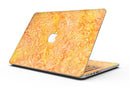Orange Damask v2 Watercolor Pattern - MacBook Pro with Retina Display Full-Coverage Skin Kit