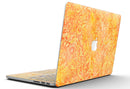 Orange Damask v2 Watercolor Pattern - MacBook Pro with Retina Display Full-Coverage Skin Kit